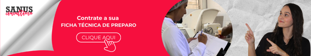 Ficha técnica de preparo